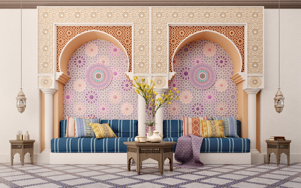 Salon moderne marocain